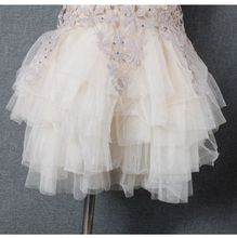 New 2016 summer 2 9 years children s clothing Girls lace dress Mesh tutu Hollow Princess