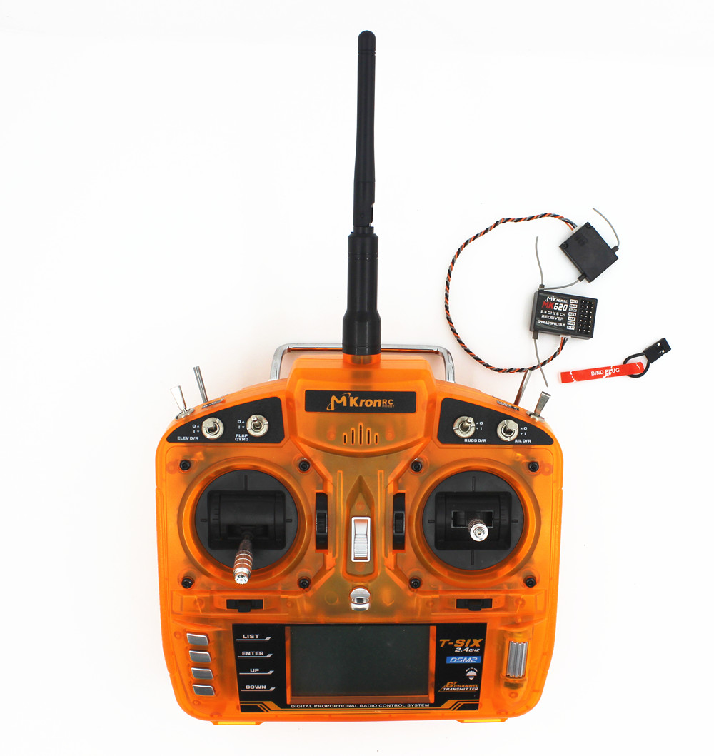 FSFLY 2.4GHz 6 CH transmitter with S600 receiver Surpass DX6i JR FUTABA for Quadcopters