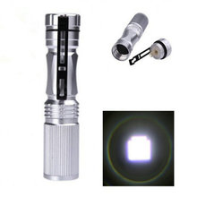Led Flashlight 3 Mode 800LM CREE LED Flashlight Torch Adjustable Focus Zoomable Light Lamp By AA or 14500 Battery For Camping
