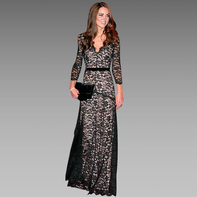 dress 2015 imported plus size cloth luxury sleeve vintage floor length dress 2015 imported plus size cloth luxury sleeve vintage floor length