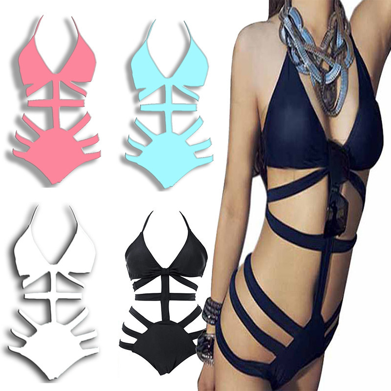 Push Up Bikini Biquini Sexy Swimwear Retro Beachwear Vintage Swimwsuit bikinis Set Bathing suit 2015 Neoprene Bikini (25)