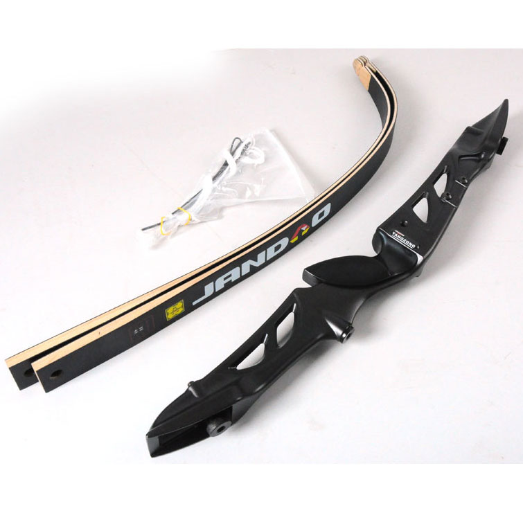 Composite Materials 38lbs Recurve Bow Glass and Steel Arrow Rest For Hunting Training