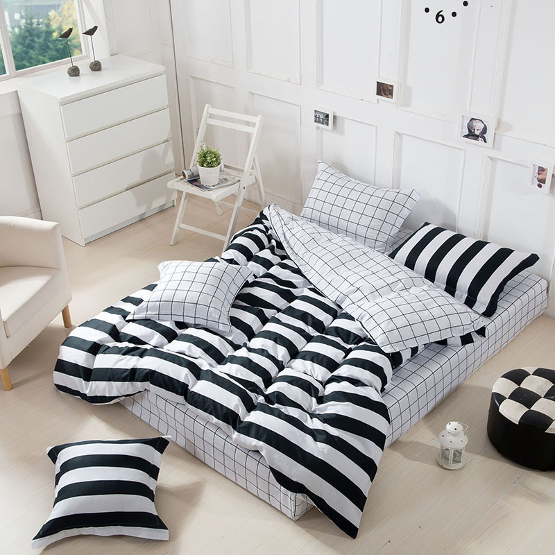 Black And White King Size Quilt
