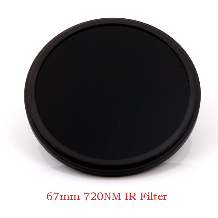 72mm IR720 Infrared Infra red IR Filter 720nm Fun Artistic Photography