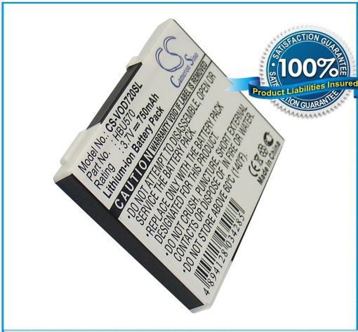 Mobile Phone Battery For VODAFONE 720 725 VF720 VF725 P N HBU570 Free shipping