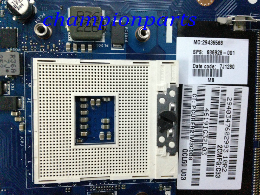 Available 686928-001 For HP Pavilion M6 M6T Laptop Motherboard  / Notebook Mainboard QCL50 LA-8713P
