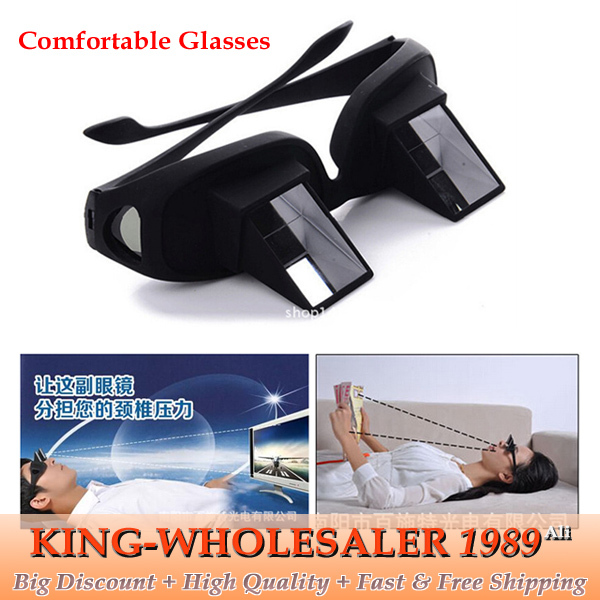Unique Design Horizontal Lazy Glasses The Most Comfortable Glasses Cozy Eyewear Special for Lying Watching TV
