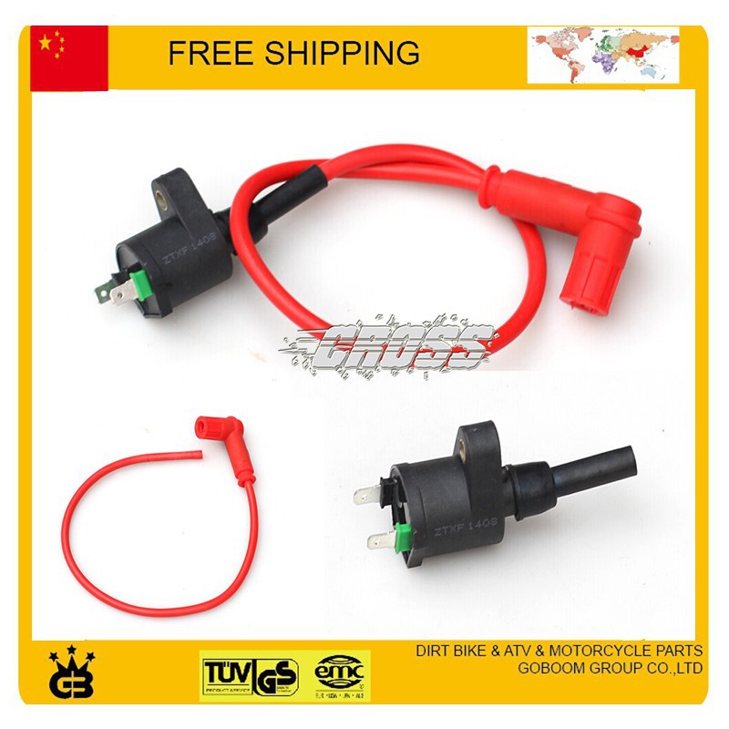 Pit Bike Race Red HT Lead & Coil 