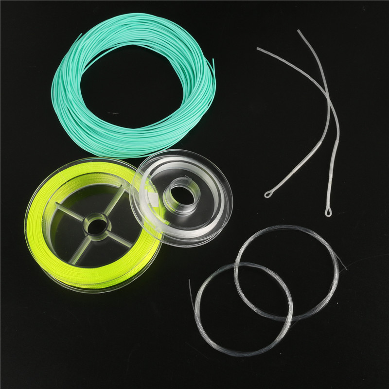 Fly Fishing Lines Combo ( Fly line, Backing, Leader, Tippet material) Weight Forward Floating Fly Line Combo