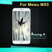 100% original NILLKIN Brand Amazing H Nano Anti-Explosion Meizu MX5 Tempered Glass Screen Protector Film