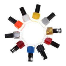 10 Color 6ml Nail Art Stamp Polish Acrylic Gel Polish Varnish French Tip Stamping Painting Printing Image Transfer Manicure Oil