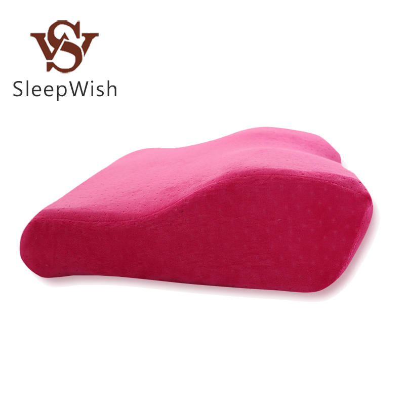 SleepWish Butterfly Memory Foam Pillow Travel Neck Pillow Nice 6 Colors Cushion 2 Sizes for Home almohada viaje New Arrivals