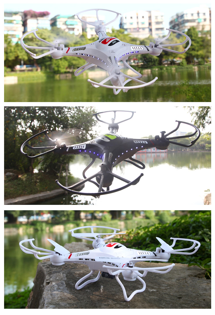 JJRC H8C 4CH 6 Axis RC Quadcopter With 2MP Camera RTF 2.4GHz VS X5C