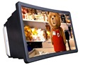 For 3D Movie Video Portable Camouflage Enlarge 3 times of Mobile Phone Screen Magnifier Amplifier HD