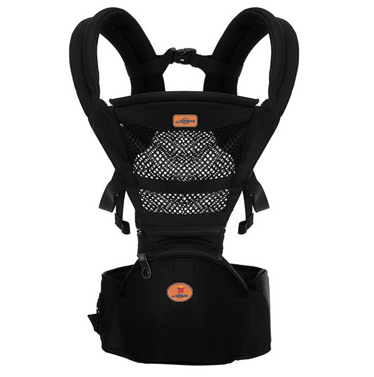 Ergonomic Baby Carrier + Hip Seat Breathable Infant Wrap Sling Shoulders Backpacking Backpack Hipseat Father Mother Product (9)