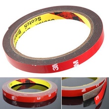 2pcs sample 3M Auto Truck Car Acrylic Foam Double Sided Attachment Tape Adhesive 6mm *3m Free Shipping