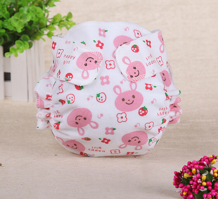TT BOO 2015 Hot Baby Newborn Diaper Washable Reusable nappies changing cotton training pant happy flute