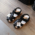 2017 New Summer Children Sandals for Girls PU Leather Bowtie Princess Shoes Kids Beach Sandals Baby
