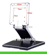 LCD Desktop Stand Bracket for Universal 10 24 inch LCD Monitor 180 Degrees Folded VESA Bracket