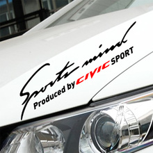 Customization Sports Mind Car Styling On Car Lamp Eyebrow For honda civic accessories