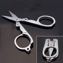 EDC  Folding Scissors Pocket Travel Small Cutter Crafts Sharp Blade Emergency