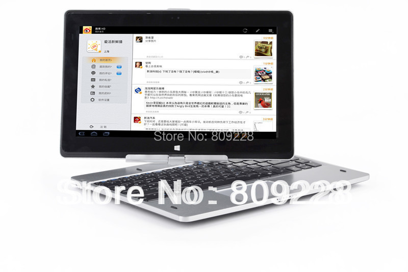 Untra Thin 11 inch Laptop Window 8 in Ivy Bridge 1037U with 2g 320gb Touching Rotatable