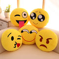 13 styles Automobile Decorative Emoji Lumbar Cushion for Car lumbar support for office chair cute styling