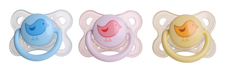 High Quality Baby Soothie Nuk Pacifiers Cute Bear Bird Animal Baby Nipple Thumb Type Natural Rubber Pacifier Teat Chupetas Para (4)
