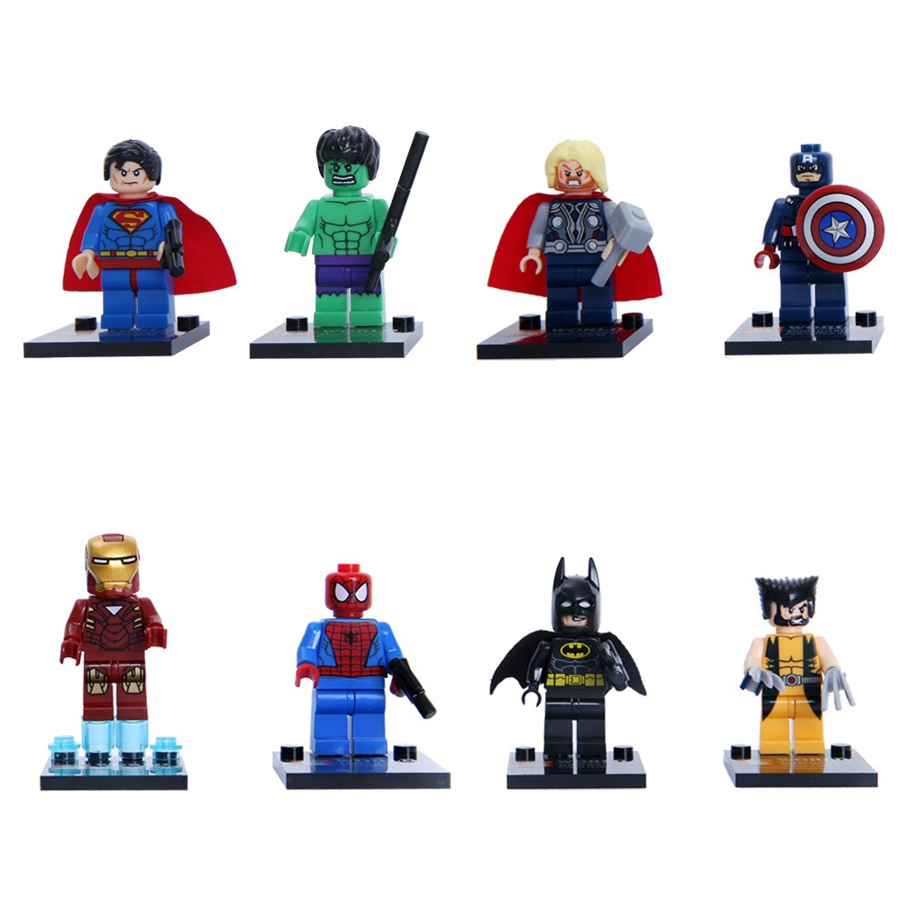 Black Widow etc Details about   Lego Minifigure Keyrings Star Wars & Marvel Super Heroes