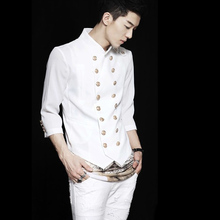 2015 male autumn and winter small suit jacket slim personality male suit
