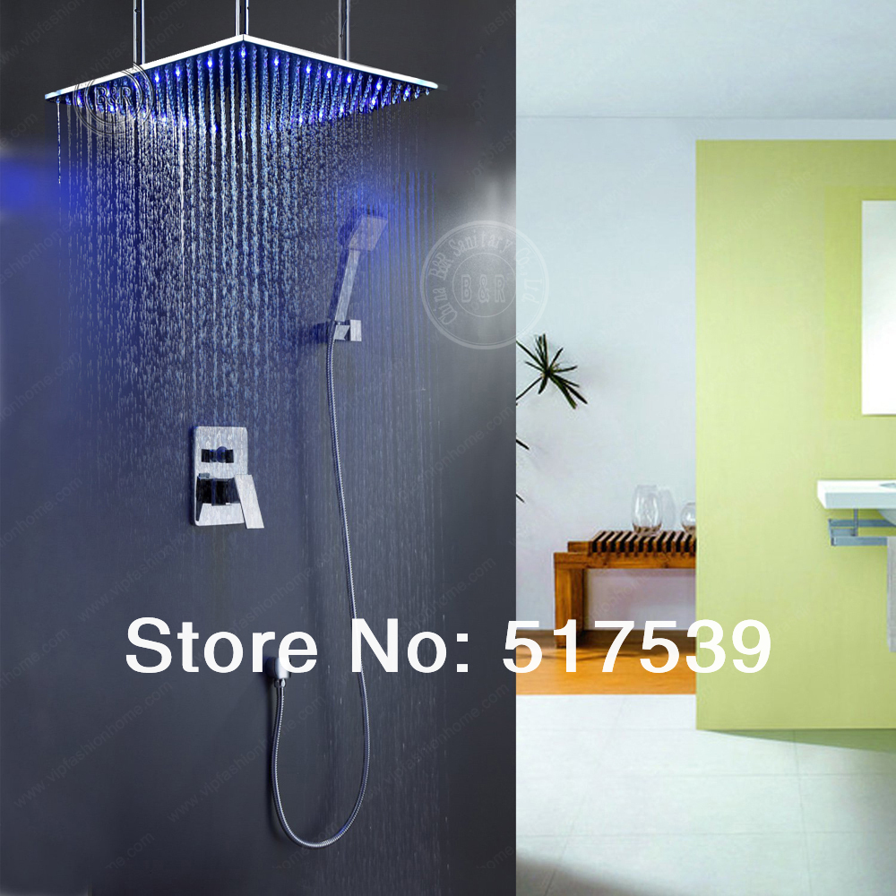Online kopen wholesale led douche grote uit china led douche grote ...