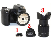 D3200 digital camera 16 million pixel camera Professional SLR camera 21X optical zoom HD LED headlamps