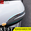 KUST Anti rub Rearview Mirror Strip Cover For Honda For CRV 2015 ABS Chrome Exterior Car