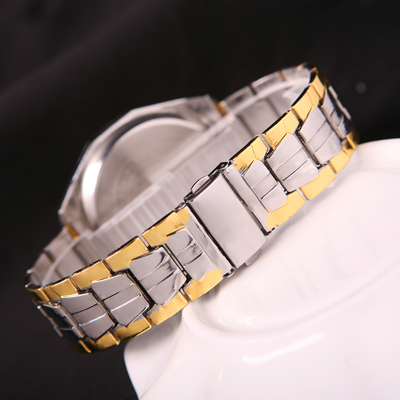 Fashion Men Stainless Steel Watches Analog Quartz Movement Wrist Watch Sport New L05861