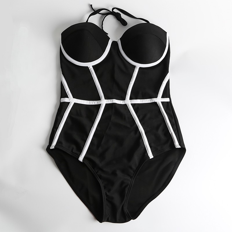 s-xl sexy black one piece swimsuit sexy bathing suit 2015 monokini swimsuit one piece swimming suit for women swimwear one piece01