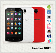 Original Lenovo S820 Mobile Phone Red 4 7 inch IPS Screen 1280 720 Camera 13 0MP