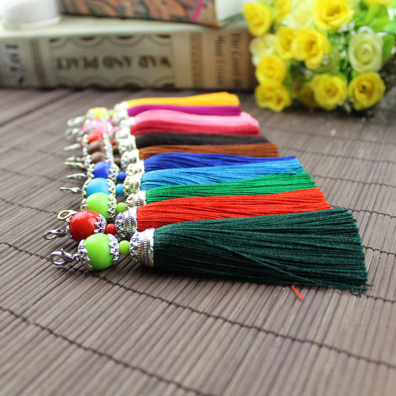 With Tassel 1PCS Chinese Folk Style Blue And White Porcelain Bookmark Elegant With Tassel 1PCS Chinese Folk Style Blue And White Porcelain Bookmark Elegant
