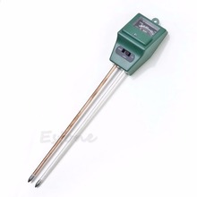 A96 1pc 3 in 1 PH Tester Soil Moisture Water Test Light Meter for Garden Plant Flower