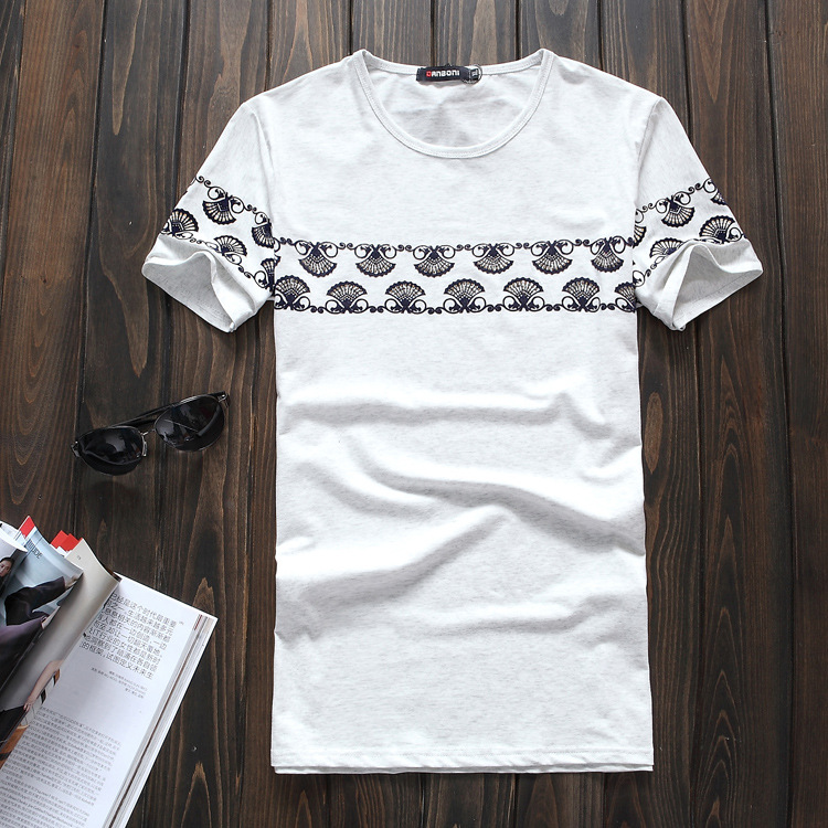 2015 The new Korean men\'s fashion men\'s T-shirt sh...