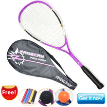 Free shipping High Quality squash racket