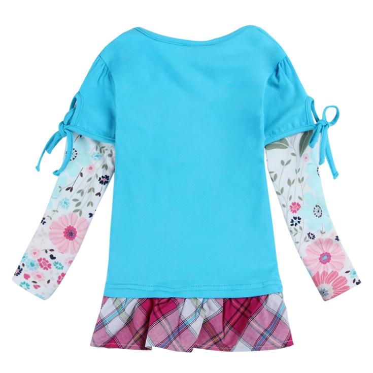 girls dresses fashion clothes nova brand kids wear casual children clothing spring/autumn long sleeve dress for girls
