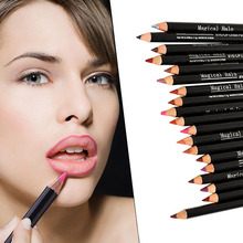 2016 Hot Professional Waterproof makeup Lipliner Pencils Pen 19 Colors Xmas