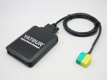 Yatour цифровой музыки ченджер MP3 USB + SD + AUX mp3-адаптер интерфейс для Toyota Aygo Peugeot 107 Citroen C1