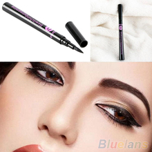Black Waterproof Eyeliner Makeup Beauty Cosmetic Ultra Fine Eye Liner Pen Pencil 2PJA