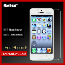 Tempered Glass Screen Protector Film For Apple iphone 5 5S 5C.Anti Shatter Film For iPhone5s Guard 0.33MM 9H Anti-Scratch