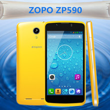 Original ZOPO ZP590 4.5” 3G Android 4.4 SmartPhone MTK6582M Quad Core 1.3GHz RAM 512MB+ROM 4GB Dual SIM WCDMA & GSM Dual Camera
