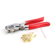 1pcs Eyelet Punch Pliers Leather Hole Hand Belt Watch Band Holes Punches Tool