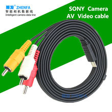 zhenfa FOR sony VMC-15MR2 Replacement Audio Video AV RCA Cable for Sony Handycam HDR-CX and HDR-PJ Series Camcorders