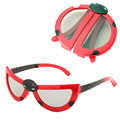 New Collapsible Beatles Child s 3D Glasses Family Kid Passive Polarized 3D Glasses Kit for LG