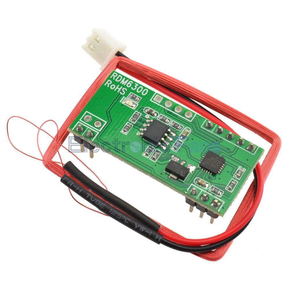 Гаджет  5pcs UART 125Khz EM4100 RFID Card Key ID Reader Module RDM6300 RDM630 For Arduino None Электронные компоненты и материалы